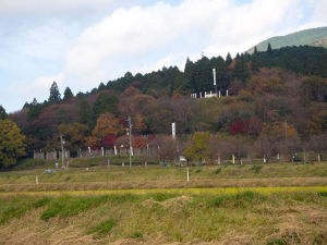 関ケ原決戦地より望む笹尾山