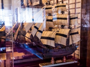 幕末の帆船模型