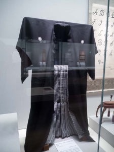 龍馬が着服した紋服（複製）