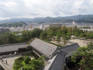 天守からの眺望