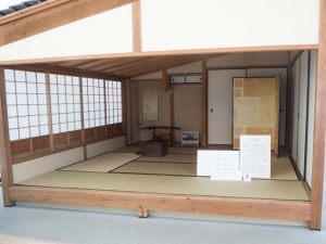 近江屋二階再現ジオラマ