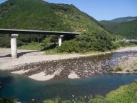 巻の渕からの眺望